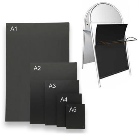 Chalkboard Panels for use with Snap frames and A Boards